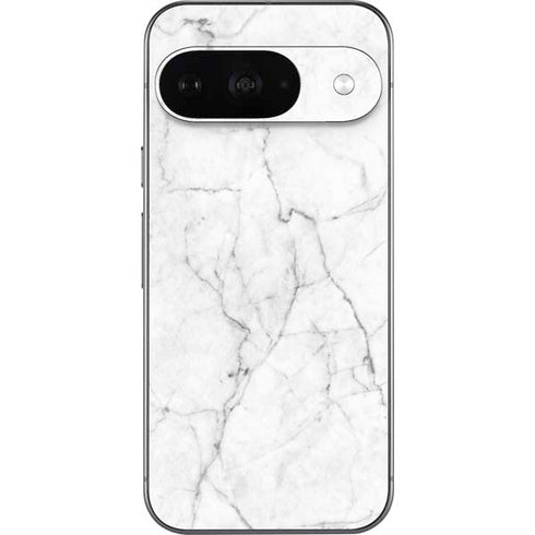 White Marble Google Pixel 9 Skin